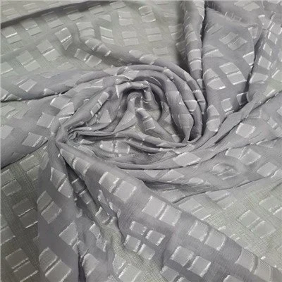 रेशमी खिंचाव शिफॉन फैब्रिक